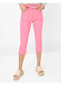 Brax Damen 3/4-Hose "Style MARY C", rot, Gr. 24, 76% Baumwolle, 21% Polyamid, 3% Elasthan, Hosen