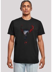 F4NT4STIC Herren T-Shirt "IT Pennywise Quiet", schwarz, casual, Gr. XXL, Obermaterial: 100% Baumwolle, Shirts, Herren,Premium