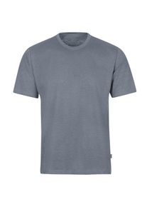 TRIGEMA Damen T-Shirt "TRIGEMA T-Shirt DELUXE Baumwolle", grau, Basic, Gr. XL, 100% Baumwolle, Shirts