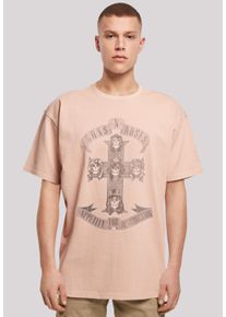 F4NT4STIC Herren T-Shirt "Guns 'n' Roses Hard Rock Musik Band", gelb, casual, Gr. XL, Obermaterial: 100% Baumwolle, Shirts, Premium Qualität