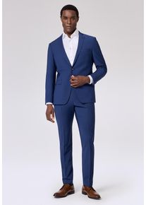 Roy Robson Herren Hosenanzug "Slim Fit", blau, Gr. 98, 88% Schurwolle, 8% Polyamid, 4% Elasthan, Anzüge