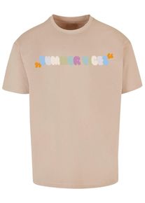 2Y STUDIOS Herren T-Shirt "2Y Studios Herren Summer Vibes Oversize Tee", braun, casual, Gr. XXXL, bedruckt, 100% Baumwolle, Shirts