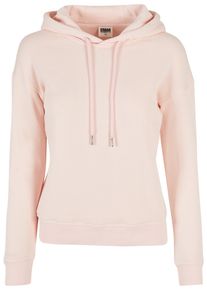 Urban Classics Damen Kapuzenpullover "Urban Classics Damen Ladies Organic Hoody", pink, casual, Gr. S, unifarben, 100% Baumwolle, Pullover