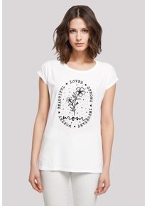 F4NT4STIC Damen T-Shirt "Mothers Day Black Art Print for Mom Best Mom Ever", weiß, casual, Gr. XXL, Obermaterial: 100% Baumwolle, Shirts, Premium