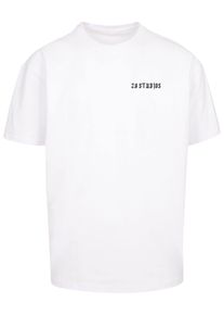 2Y STUDIOS Herren T-Shirt "2Y Studios Herren EAGLE TEE", weiß, casual, Gr. XL, bedruckt, 100% Baumwolle, Shirts