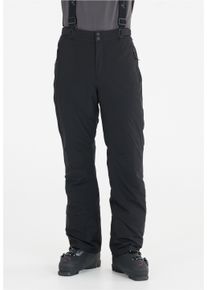 WHISTLER Herren Skihose "Portivo", schwarz, casual, Gr. M, unifarben, 100% Polyester, Hosen, mit zahlreichen Anpassungsmöglichkeiten