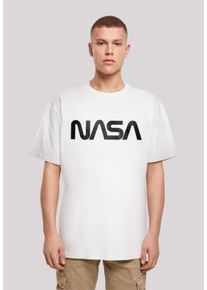 F4NT4STIC Herren T-Shirt "NASA Modern Logo", weiß, casual, Gr. 4XL, Obermaterial: 100% Baumwolle, Shirts, Print