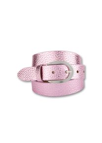 Bernd Götz BERND GÖTZ Damen Ledergürtel, rosa, Gr. 85, Obermaterial: 100% Rindsleder, Gürtel