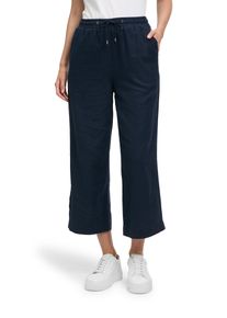 BETTY & CO BETTY & CO Damen Leinenhose "Betty & Co Leinenhose mit elastischem Bund", blau, casual, Gr. 36, Obermaterial: 55% Leinen, 45% Viskose., Hosen,