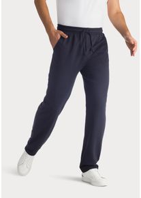 Kangaroos Herren Sweathose, Gr. 44, blau, Sweatware, Obermaterial: 60% Baumwolle, 40% Polyester, unifarben, Basic, Hosen, Jogginghose in legerer Weite