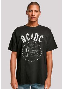 F4NT4STIC Herren T-Shirt "ACDC We Salute You Cannon", schwarz, casual, Gr. S, Obermaterial: 100% Baumwolle, Shirts, Premium Qualität