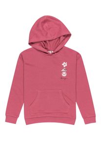 Roxy Kinder Hoodie "Surf Feeling", rosa, Gr. 14, 60% Baumwolle, 40% Polyester, Sweatshirts