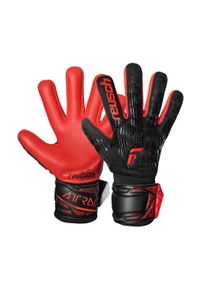 Reusch Kinder Torwarthandschuhe "Attrakt Freegel Silver NC Junior", schwarz, sportlich, Gr. 5, mehrfarbig, 56% Elastodien, 34% Polyester, 5%