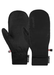Reusch Damen Fäustlinge "Kavik TOUCH-TEC STORMBLOXX Mitten", schwarz, sportlich, Gr. 7,5, mehrfarbig, 74% Polyester, 25% Ziegenleder, 1% Elasthan,