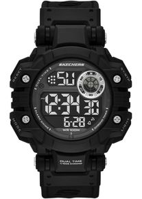 Skechers Herren Chronograph "ALLENFORD", schwarz, Armbanduhren, Quarzuhr, Armbanduhr, Herrenuhr, digital, Wochentag, Stoppfunktion