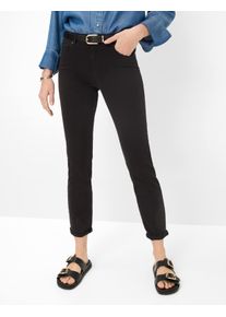 Brax Damen 5-Pocket-Hose "Style SHAKIRA", schwarz, Gr. 20, 71% Baumwolle, 20% Lyocell, 9% Elasthan, Hosen