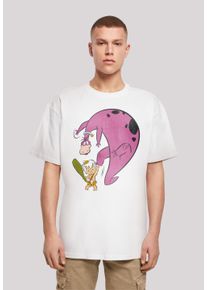 F4NT4STIC Herren T-Shirt "Familie Feuerstein Bamm Bamm And Dino", weiß, casual, Gr. 5XL, Obermaterial: 100% Baumwolle, Shirts, Print