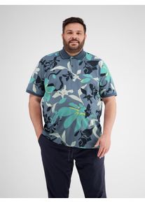 Lerros Herren Poloshirt "Lerros Herren-Poloshirt in Übergrößen", blau, Gr. XXXL, 100% Baumwolle, Shirts