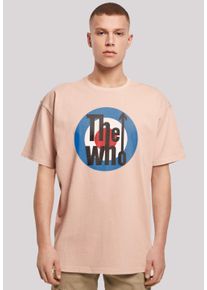 F4NT4STIC Herren T-Shirt "The Who Target Classic", gelb, casual, Gr. 5XL, Obermaterial: 100% Baumwolle, Shirts, Premium Qualität