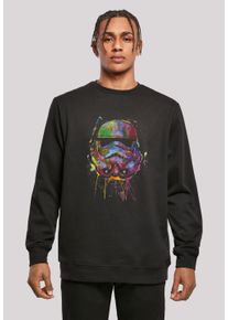 F4NT4STIC Herren Kapuzenpullover "Star Wars Stormtrooper", schwarz, casual, Gr. L, Obermaterial: 50% Baumwolle, 50% Polyester, Pullover, Print