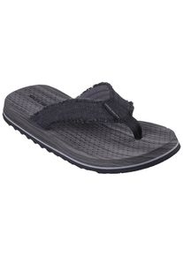 Skechers Herren Zehentrenner "TANTRIC-FRITZ", Gr. 40, schwarz, Textil, used, casual, Schuhe, Sommerschuh, Schlappen, Poolslides, Badeschuh, mit