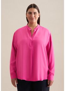 Seidensticker Damen Klassische Bluse "Schwarze Rose", pink, Gr. 50, unifarben, 100% Viskose, Blusen, Tunika Uni