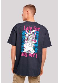 F4NT4STIC Herren T-Shirt "Alice im Wunderland", blau, casual, Gr. S, Obermaterial: 100% Baumwolle, Shirts, Nostalgie, Retro Print, Kinderserie