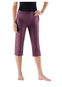 feel good Damen Caprihose, Gr. 36, bunt, 95% Baumwolle, 5% Elasthan, Meliert:60% Baumwolle, 5% Elasthan, 35% Polyester, unifarben, Hosen