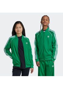 Kinder Trainingsjacke "SST TRACK TOP", grün, sportlich, Gr. 164, adidas originals, Obermaterial: 100% Polyester, Jacken, Superstar