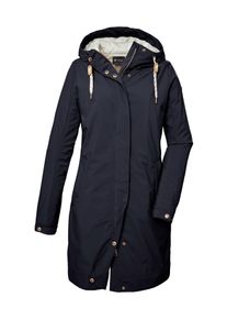 G.I.G.A. by Killtec Damen Softshellparka "GS 16 WMN SFTSHLL PRK", blau, sportlich, Gr. 38, G.I.G.A. DX BY KILLTEC, Oberstoff: Oberseite: 100% Polyester (recycelt),