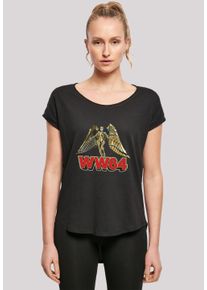 F4NT4STIC Damen T-Shirt "DC Comics Wonder Woman 84 Golden Armour", schwarz, casual, Gr. S, Obermaterial: 100% Baumwolle, Shirts, Print
