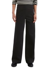 Marc O'Polo MARC O'POLO Damen Chinohose "aus Interlock-Qualität", schwarz, casual, Gr. 46, unifarben, Obermaterial: 52% Baumwolle, 40% Polyamid, 8% Elasthan;