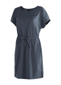 Maier Sports Damen Midikleid "Fortunit Dress 2", blau, Gr. 40, 100% Polyester, Kleider, Damen Kleid, sportliches Outdoorkleid, atmungsaktiv