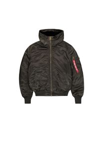 Herren Bomberjacke "Alpha Industries Men - Bomber Jackets MA-1 Hooded", schwarz, Gr. M, Alpha Industries, Obermaterial: 100% Nylon, Futter: 100%
