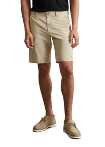 Marc O'Polo MARC O'POLO Herren Shorts "aus leichtem Bio-Baumwoll-Twill", weiß, casual, Gr. 29, unifarben, Obermaterial: 98% Baumwolle, 2% Elasthan, Hosen