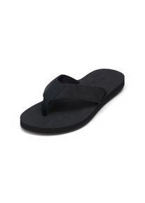 Marc O'Polo MARC O'POLO Herren Strandschuh "mit Rindlederriemen", Gr. 43, blau, Obermaterial: 100% Leder (Rind), unifarben, Schuhe