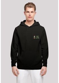 F4NT4STIC Herren Kapuzenpullover "Merry Christmas", schwarz, casual, Gr. XS, Obermaterial: 50% Baumwolle, 50% Polyester, Pullover, Print