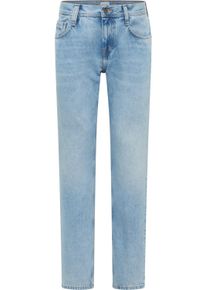 Mustang Herren Straight-Jeans "Herren Style Denver Straight", blau, Gr. 31, Denim/Jeans, 100% Baumwolle, Jeans