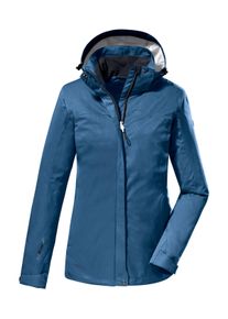 Killtec Damen Outdoorjacke "KOS 133 WMN JCKT", blau, sportlich, Gr. 48, Oberstoff: 100% Polyester, Futter: 100% Polyester, Jacken, Wasser- und