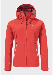 Schöffel SCHÖFFEL Damen Outdoorjacke "Hiking Jacket Style Cascata WMS", rot, sportlich, Gr. 38, Oberstoff: Aussenseite: 100% Polyester Innenseite: 100%