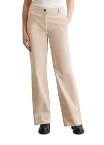 Marc O'Polo MARC O'POLO Damen Chinohose "aus Bio-Baumwoll-Mix", beige, casual, Gr. 38, unifarben, Obermaterial: 97% Baumwolle, 3% Elasthan; Futter: 97%