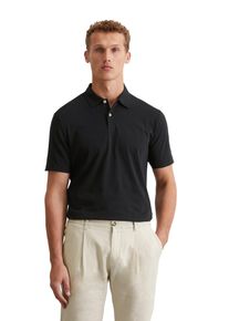 Marc O'Polo MARC O'POLO Herren Poloshirt "aus reiner Bio-Baumwolle", schwarz, casual, Gr. XXL, unifarben, Obermaterial: 100% Baumwolle, Shirts