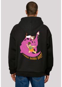 F4NT4STIC Herren Kapuzenpullover "Yabba Dabba Doo Familie Feuerstein", schwarz, casual, Gr. S, Obermaterial: 100% Baumwolle, Pullover, Print