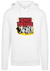 F4NT4STIC Herren Sweatshirt "F4NT4STIC Herren Scooby Doo Heavy Meddle -BLK with Heavy Hoody", weiß, Gr. S, unifarben, 65% Baumwolle, 35% Polyester,