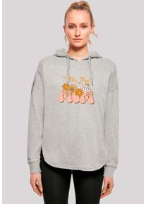 F4NT4STIC Damen Kapuzenpullover "Muttertag Blumen Mama", grau, casual, Gr. L, Obermaterial: 100% Baumwolle, Pullover, Premium Qualität