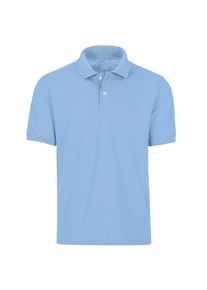 TRIGEMA Kinder Poloshirt "TRIGEMA Poloshirt DELUXE Piqué", blau, Basic, Gr. 92, 100% Baumwolle, Shirts