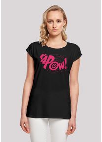 F4NT4STIC Damen T-Shirt "DC Comics Superhelden Batman TV Serie Kapow", schwarz, casual, Gr. XXL, Obermaterial: 100% Baumwolle, Shirts, Print