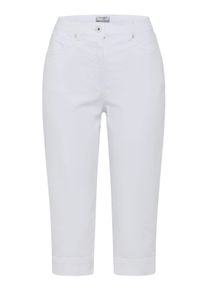Damen 5-Pocket-Jeans "Style CAREN CAPRI", weiß, Gr. 48, RAPHAELA BY Brax, 78% Baumwolle, 18% Polyester, 4% Elasthan, Jeans