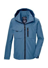 Killtec Kinder Funktionsjacke "KOS 140 BYS JCKT", blau, sportlich, Gr. 128, Oberstoff: 100% Polyester, Futter: 100% Polyester, Jacken, Wasserdichte