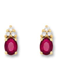 ONE ELEMENT Damen Paar Ohrhänger, Damen, 0.04 ct mit Diamant, Diamanten, gold, Diamanten, Ohrringe, Damen Gold Schmuck
